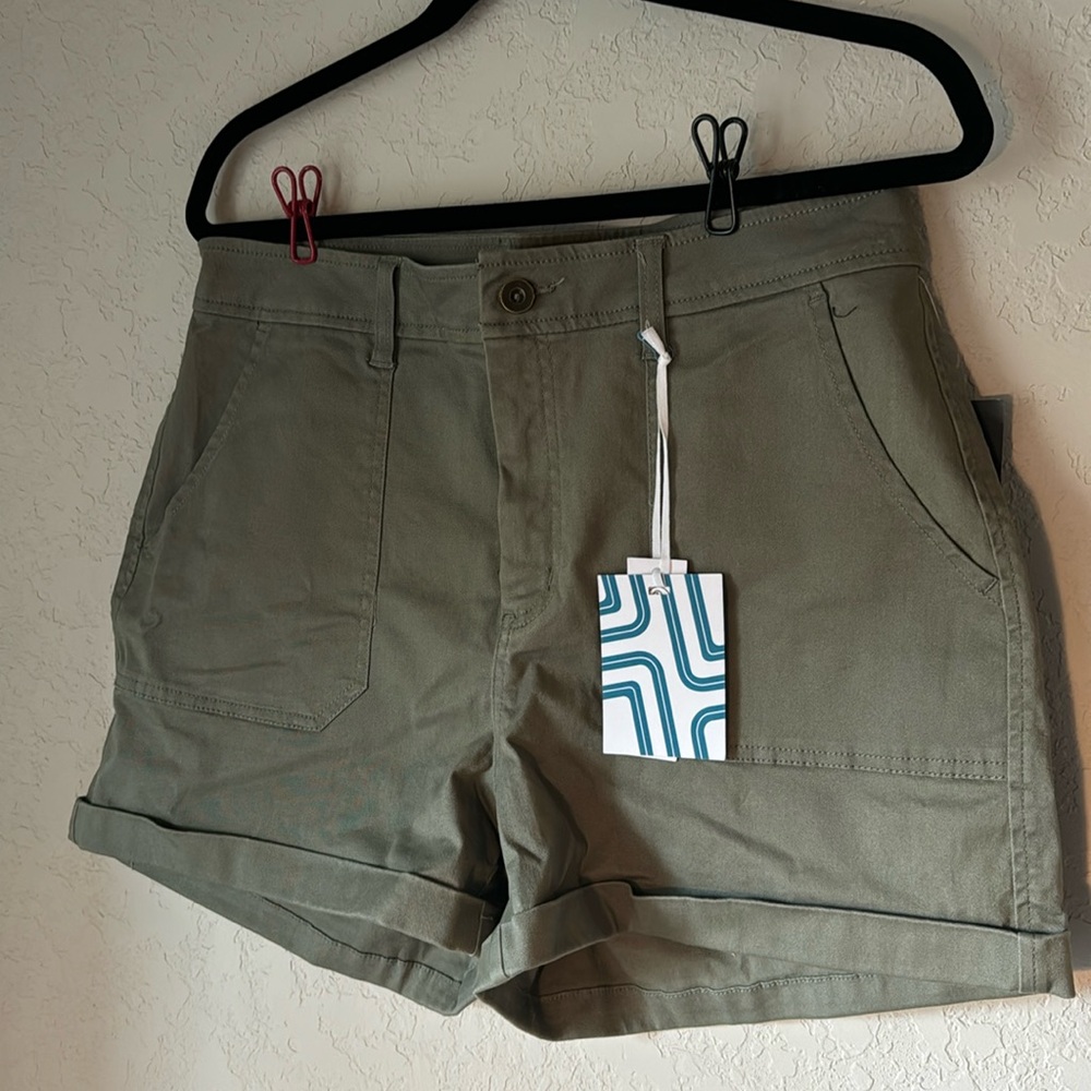 NWT Market & Spruce Chino Shorts | Stitch Fix | Size 12 | Olive Green